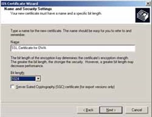 Bảo mật Outlook Web Access dùng SSL