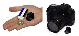 Camera thay ống kính nhỏ hơn cục tẩy