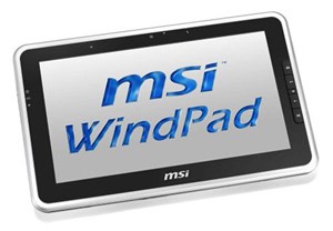 Tablet Windows 7 của MSI bắt đầu bán, giá 710 USD