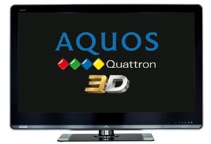 TV 3D của Sharp về VN giá 99 triệu đồng 