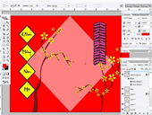 Hướng dẫn làm thiệp Xuân bằng Photoshop