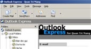 Thực hiện khai báo Email quản lý thư bằng Outlook Express