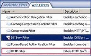 Cấu hình ISA Server 2006 HTTP Filter