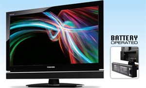 Toshiba thêm TV LED dùng pin tại VN