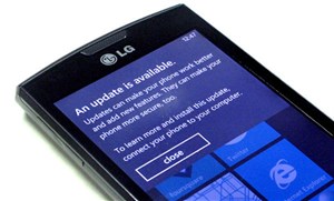 Microsoft ra bản cập nhật đầu tiên cho Windows Phone 7
