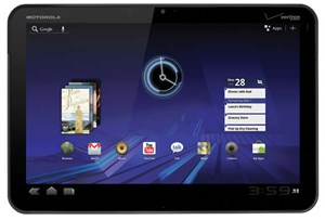 Tablet Motorola Xoom so tốc độ với đối thủ