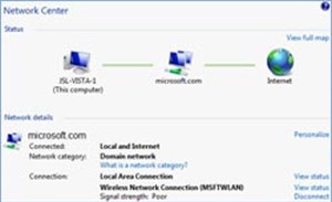 Thiết lập, kết nối và quản lý mạng trong Vista