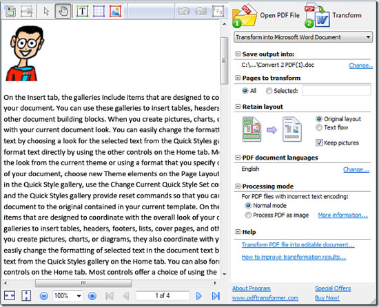 ABBYY PDF Transformer