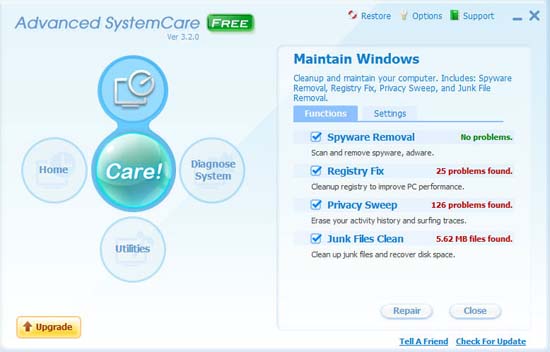 Advanced SystemCare Free