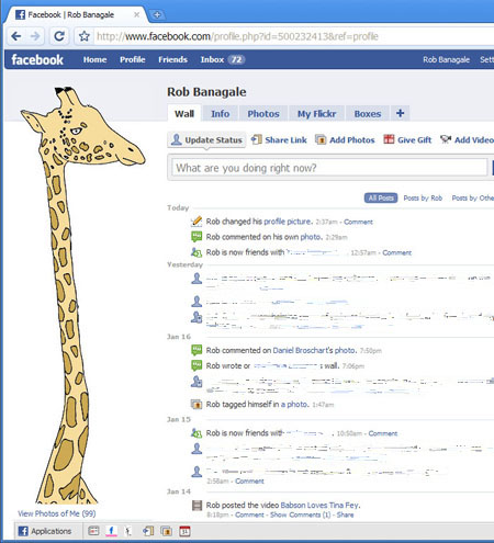 Cách "hack" profile của Facebook