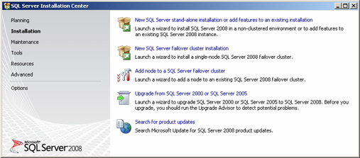 Cài đặt SQL Server 2008