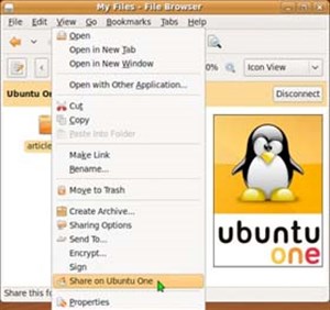 Cài đặt Ubuntu One trong Kubuntu