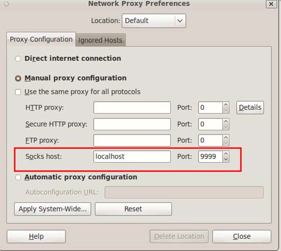 ssh-proxy-configuration