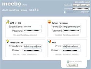 Meebo (MB) - giải pháp liên thông dịch vụ IM thế hệ mới