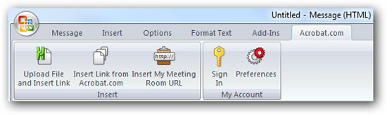 acrobat tab