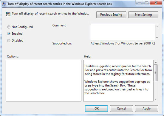 Protecting search privacy