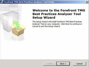 Microsoft Forefront TMG – Best Practice Analyzer