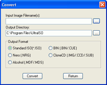 Convert .dmg to .iso
