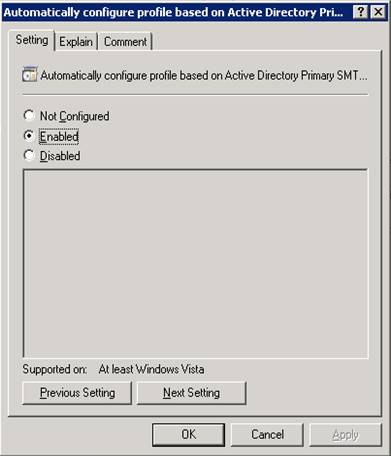Quản lý Outlook 2007 thông qua Group Policies – Phần 3 Quản lý Outlook 2007 thông qua Group Policies – Phần 3