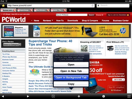 Atomic Web Browser--click for full-size image.