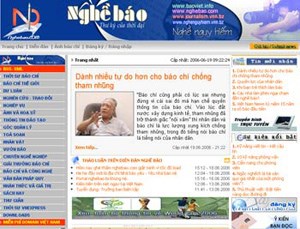 Lên mạng học làm báo