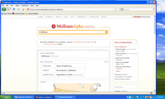 Wolfram Alpha; click for full-size image