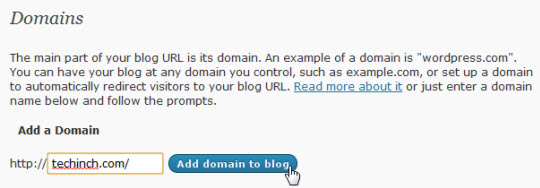 Thêm quyền chứng thực sở hữu domain vào blog WordPress