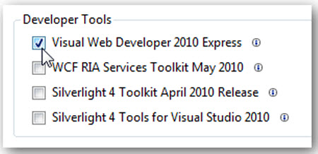 Cài đặt các ứng dụng web với Windows Web Platform