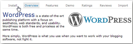 Cài đặt WordPress trên server với ứng dụng hỗ trợ Softaculous