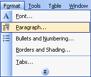 Format \ Paragraph…