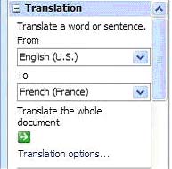 Dịch văn bản sang ngôn ngữ khác trong Microsoft Word 2007