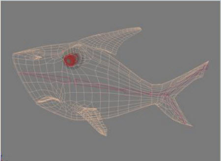 Hướng dẫn tạo mô hình cá mập theo kiểu animation