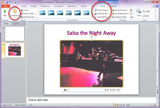 Easy video aides; click for full-size image.