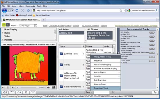 MP3tunes