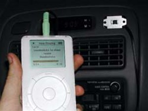 iPod vào … “xế hộp”
