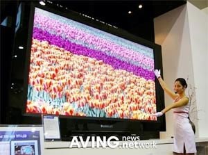 TV LCD độ phân giải cao lập kỷ lục 100 inch