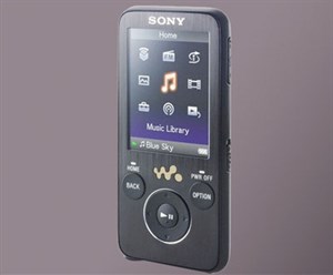 Máy chơi nhạc Sony Walkman siêu mỏng mới