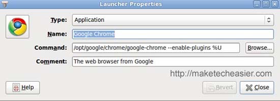 google chrome command line