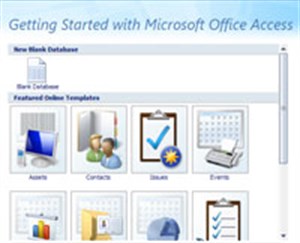 Bài 1: Bắt đầu với Microsoft Access 2007