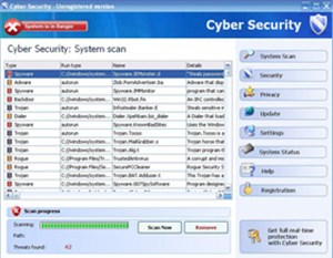 Hướng dẫn xóa bỏ chương trình an ninh giả mạo Cyber Security