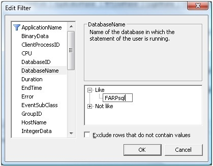 Giám sát cơ sở dữ liệu với SQL Profiler
