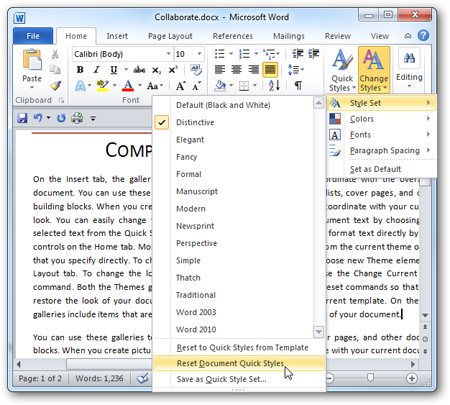 Tắt bỏ chế độ Mini Toolbar và Live Preview trong Word 2007 hoặc 2010