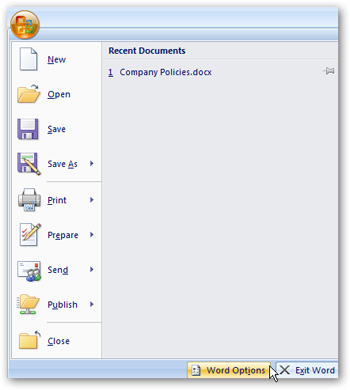 Tắt bỏ chế độ Mini Toolbar và Live Preview trong Word 2007 hoặc 2010