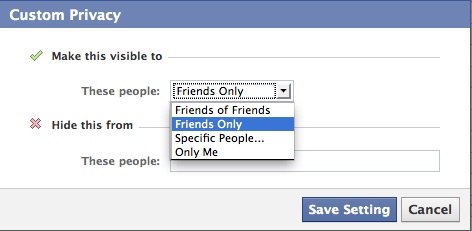Facebook Places: cách chỉnh sửa cài đặt riêng tư