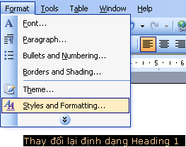Style and Formatting