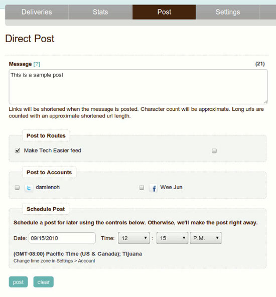 dlvr-post-custom-message