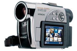 Máy quay phim DVD Hitachi nhỏ nhất thế giới