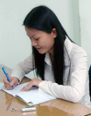 Ghi âm bằng máy MP3.