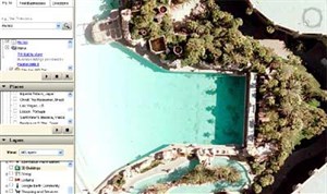 Chu du thế giới trên bản đồ 3D của Goolge Earth