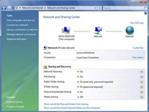 Sáu lý do khiến bạn không thích kết nối mạng trong Windows Vista